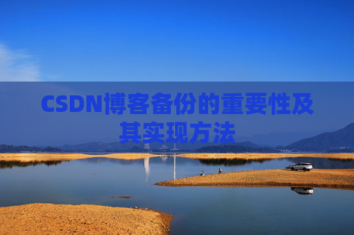 CSDN博客备份的重要性及其实现方法